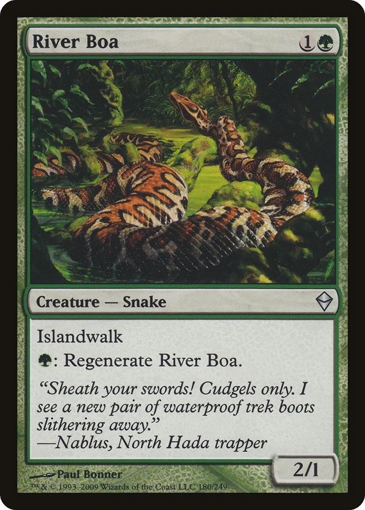River Boa · Zendikar