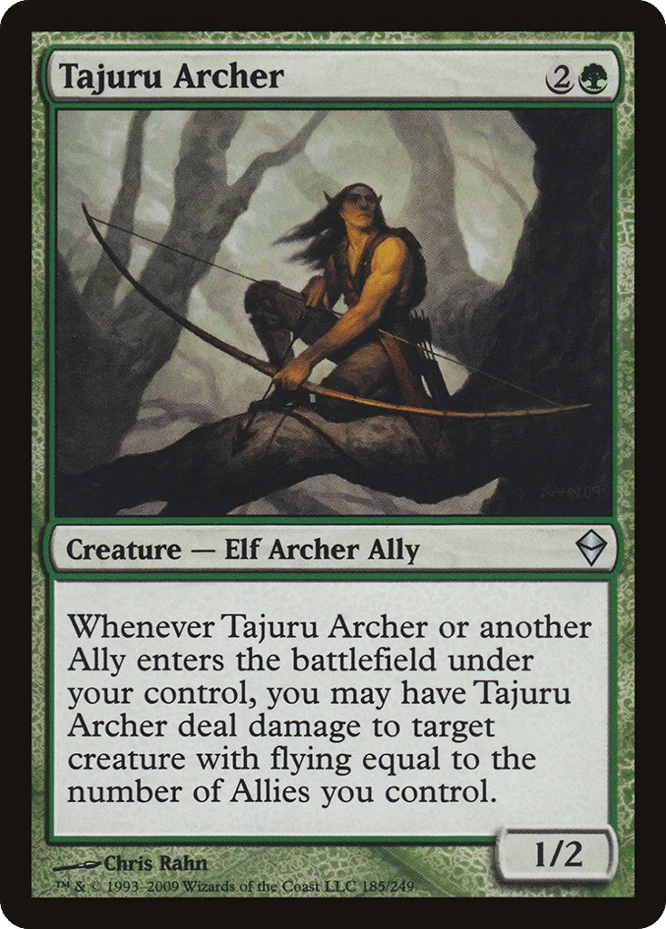 Tajuru Archer · Zendikar