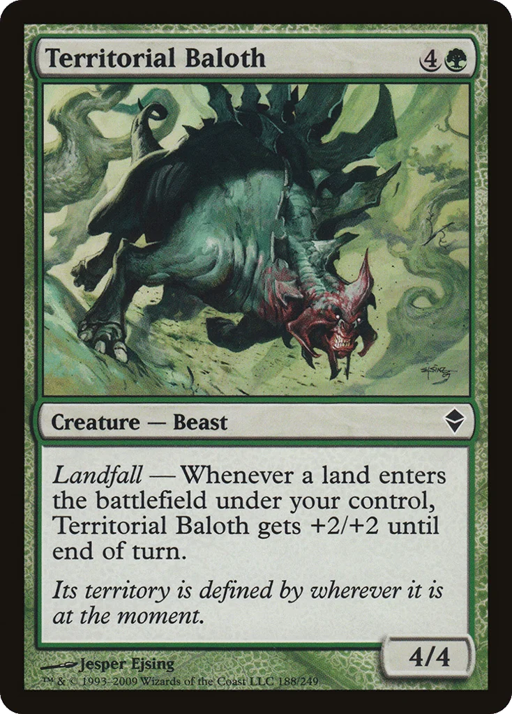 Territorial Baloth · Zendikar