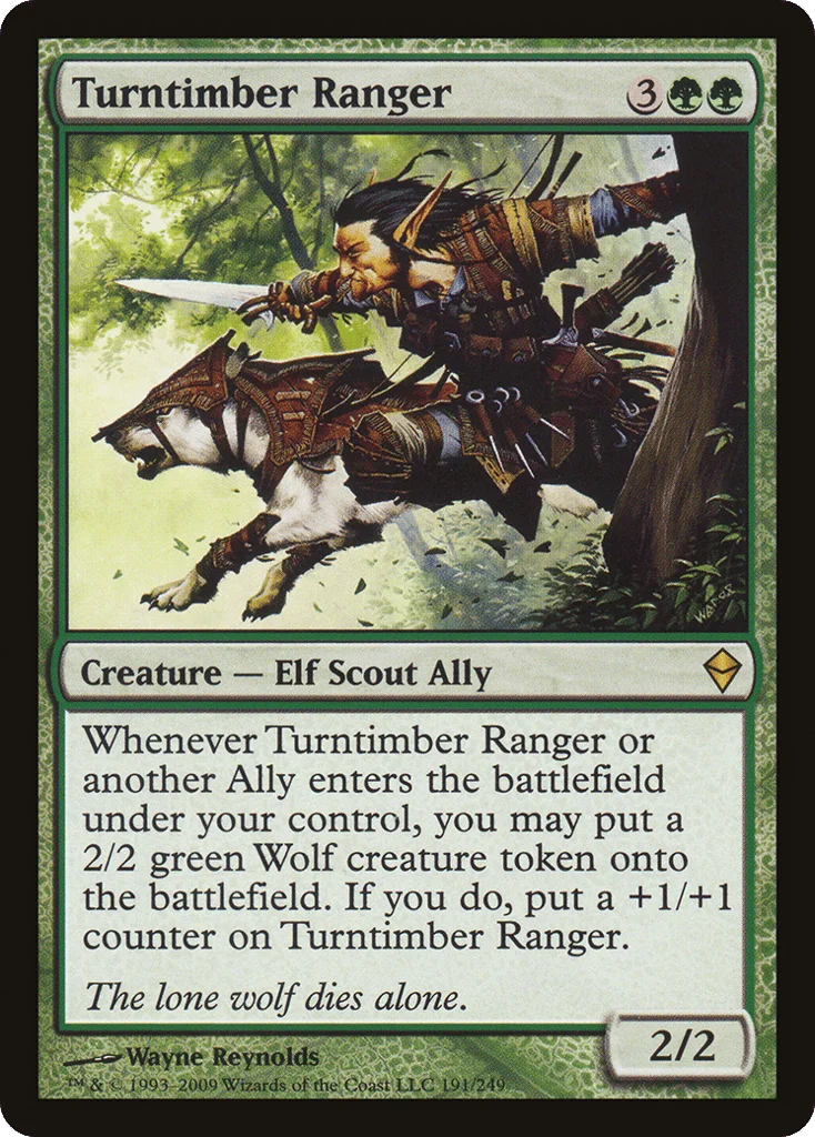 Turntimber Ranger · Zendikar
