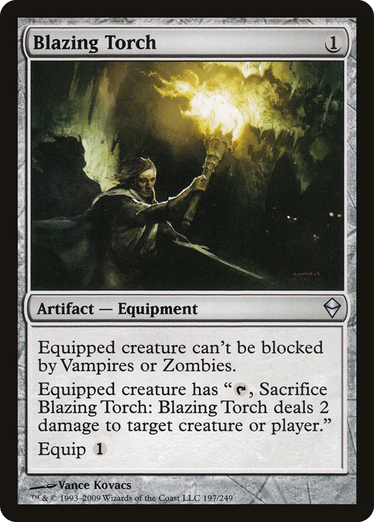 Blazing Torch · Zendikar