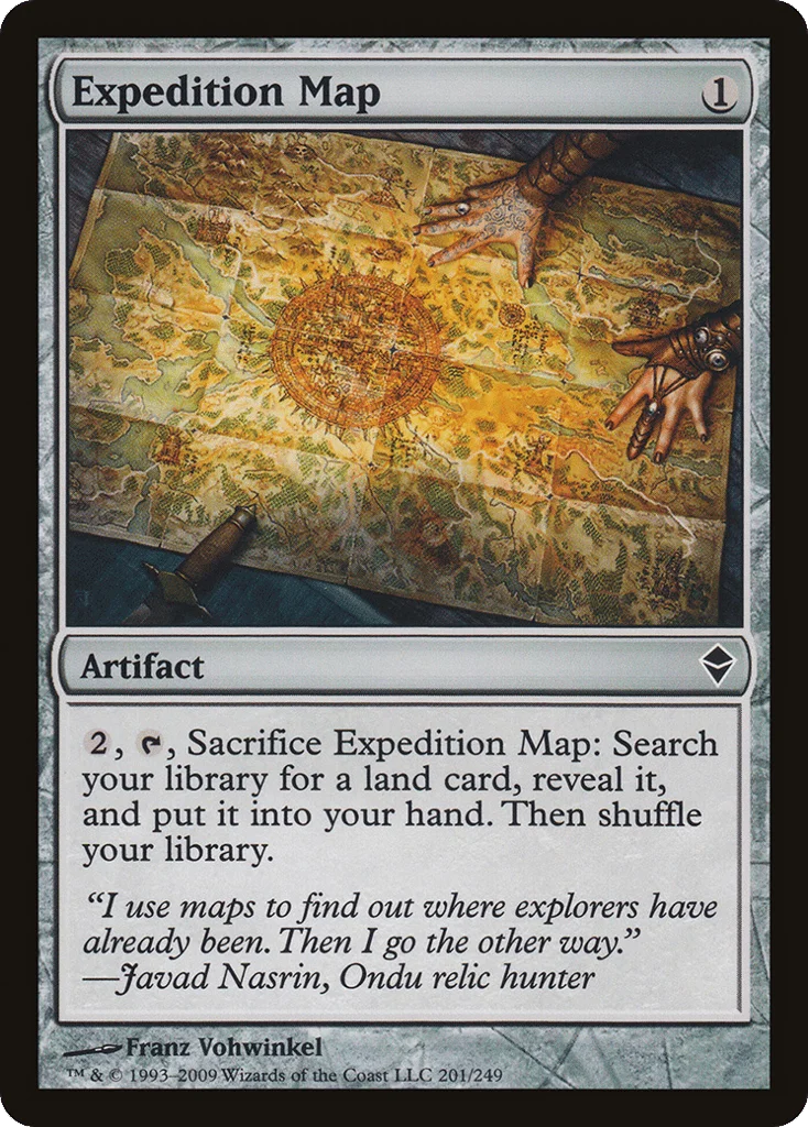 Expedition Map · Zendikar