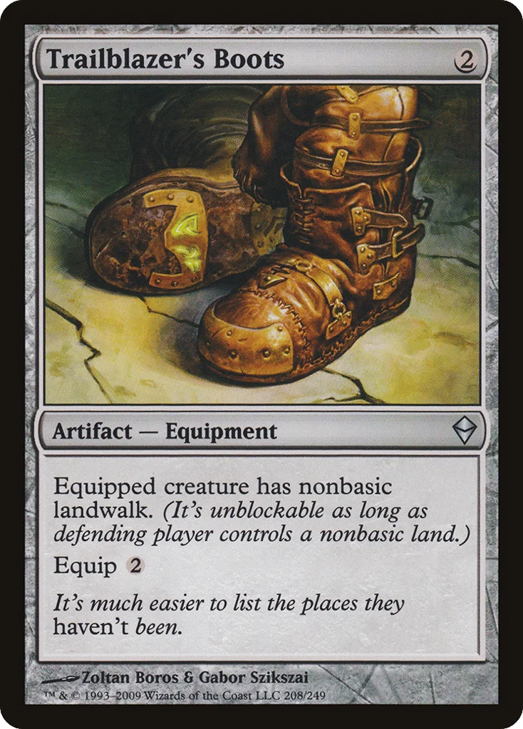 Trailblazer's Boots · Zendikar