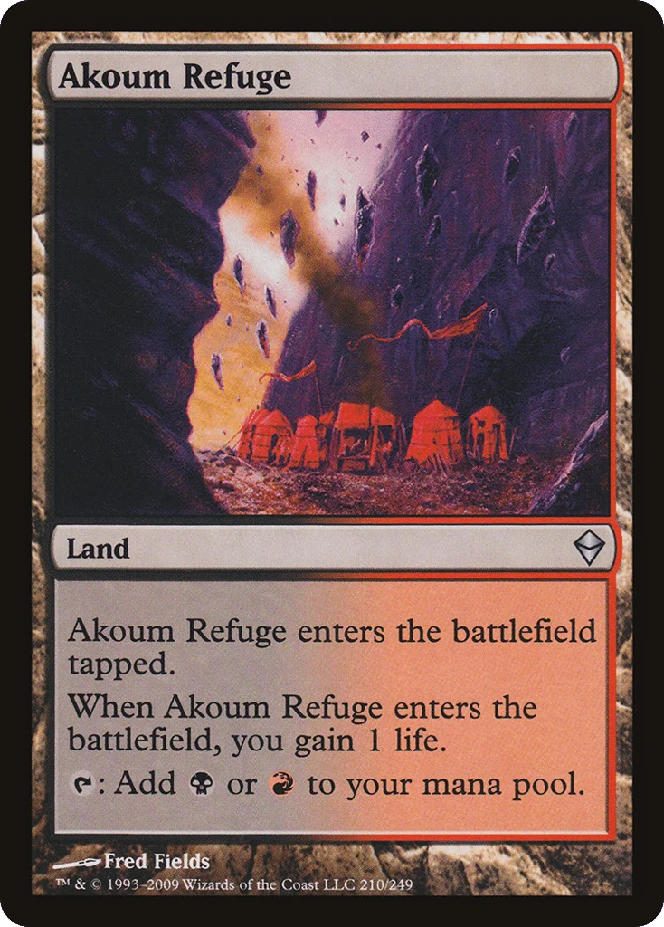 Akoum Refuge · Zendikar