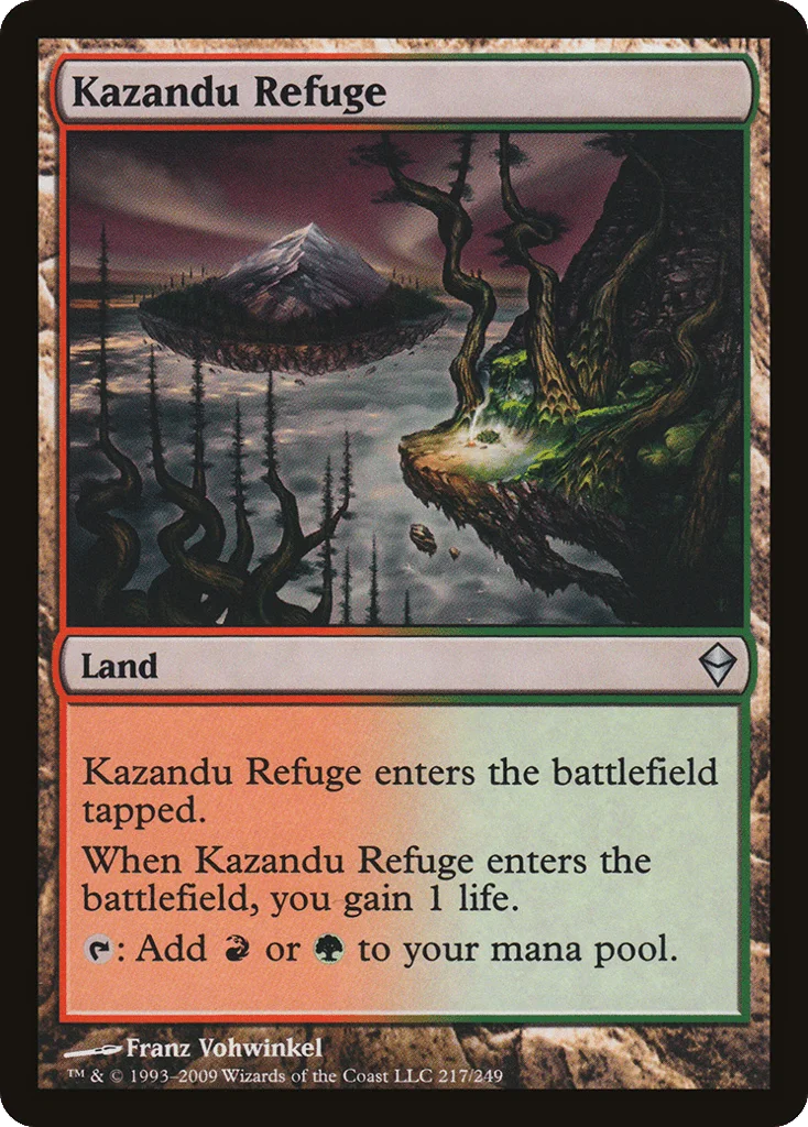 Kazandu Refuge · Zendikar