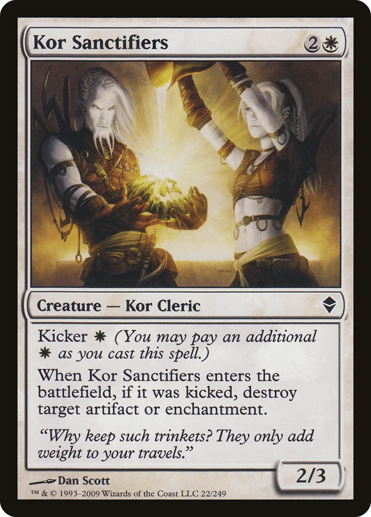 Kor Sanctifiers · Zendikar