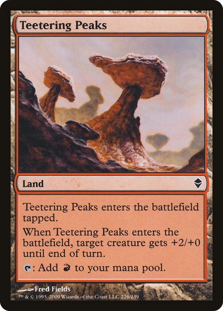 Teetering Peaks · Zendikar
