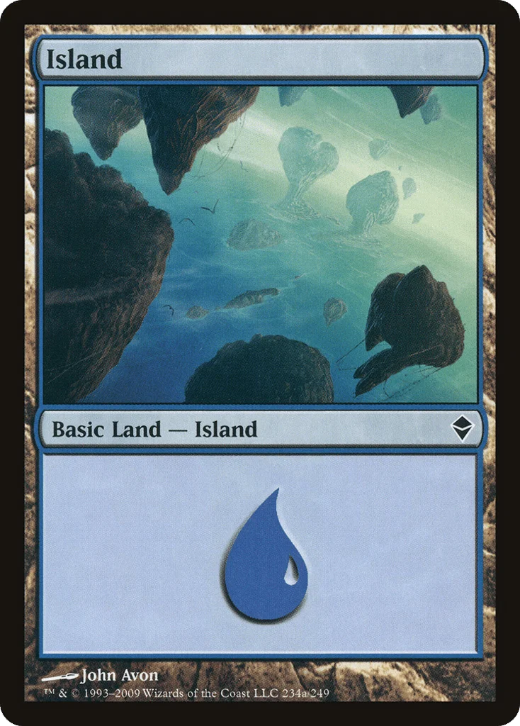 Island · Zendikar