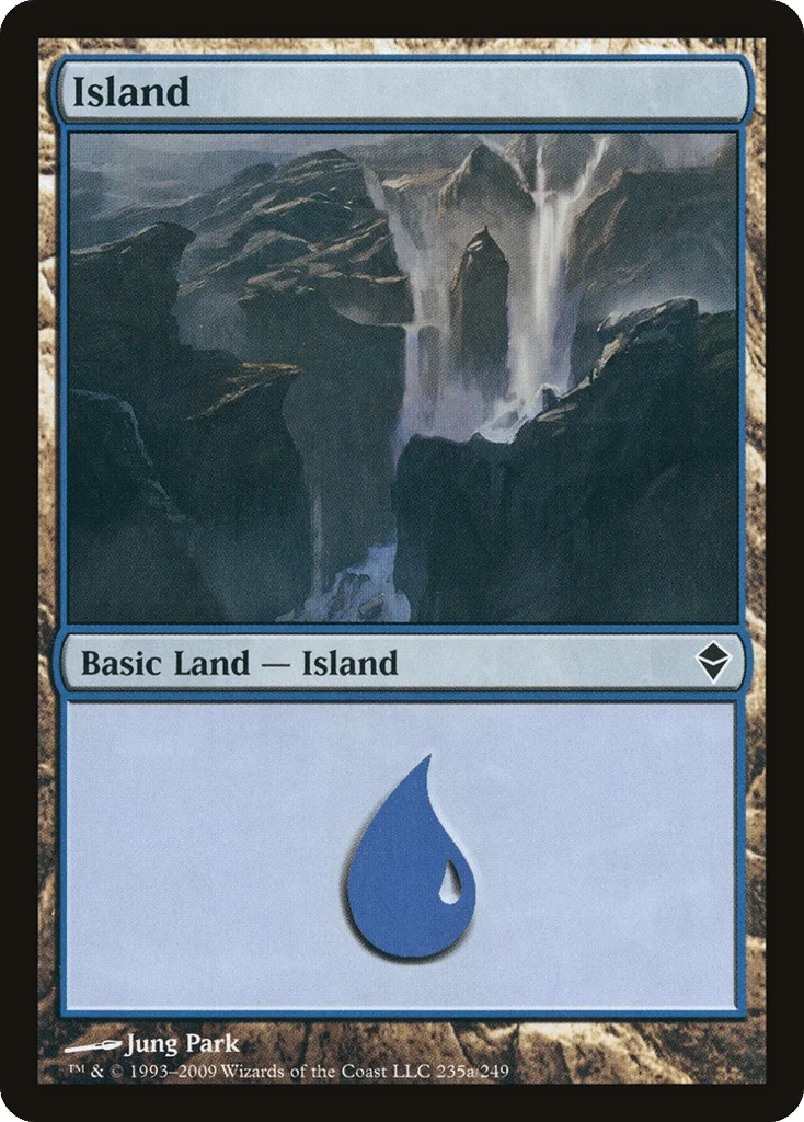 Island · Zendikar