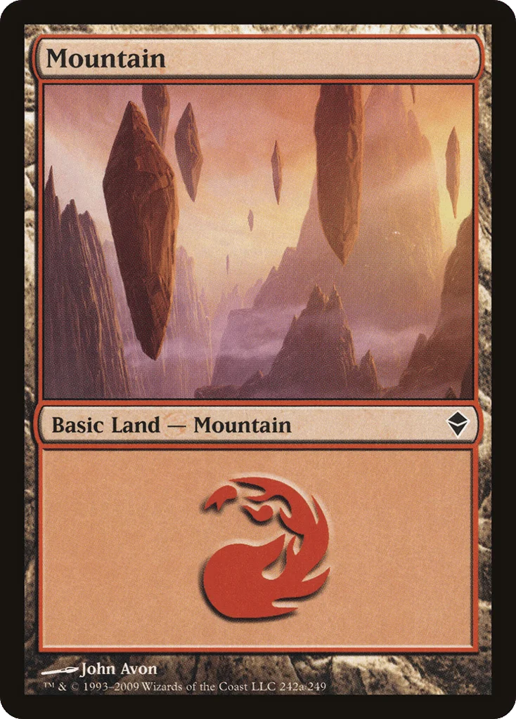 Mountain · Zendikar