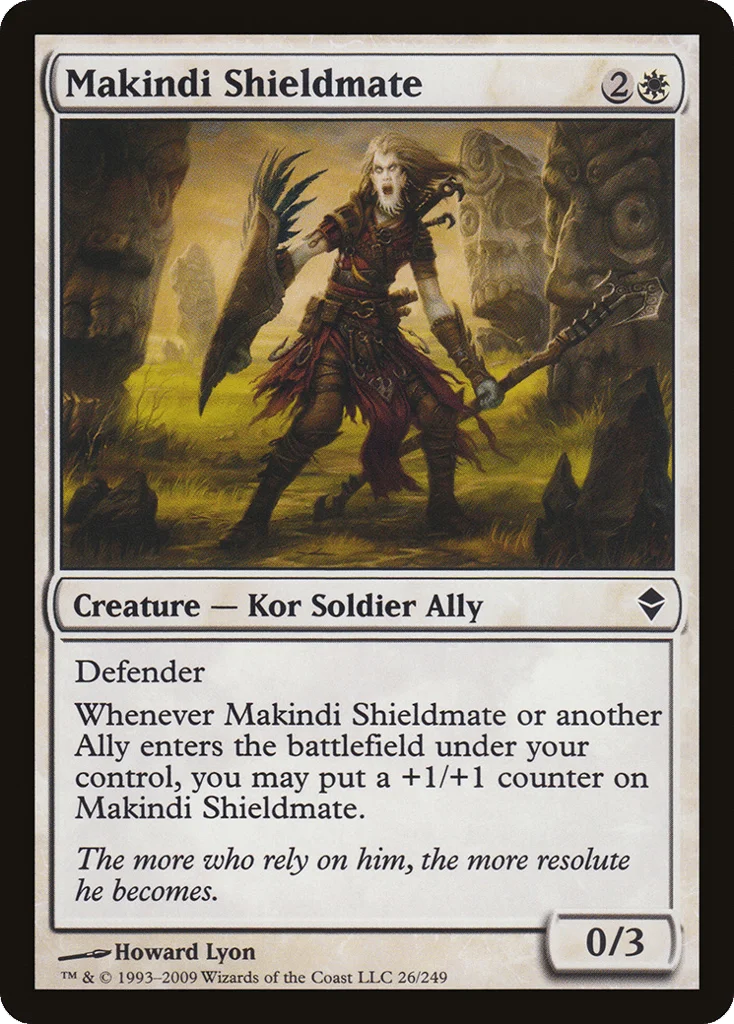 Makindi Shieldmate · Zendikar