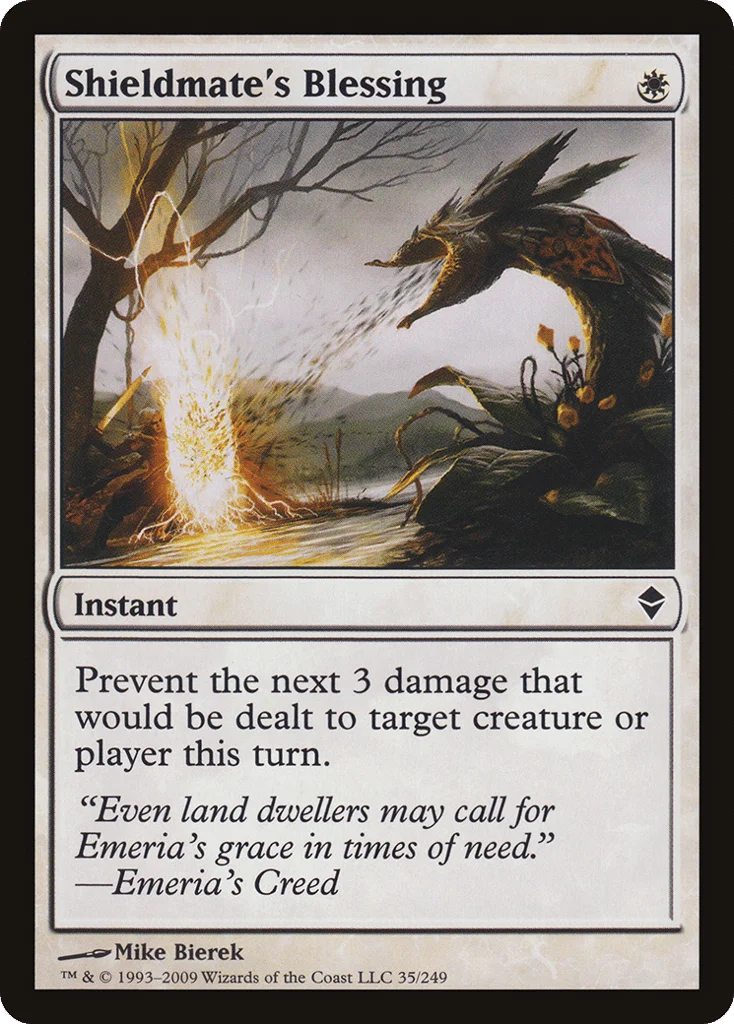 Shieldmate's Blessing · Zendikar