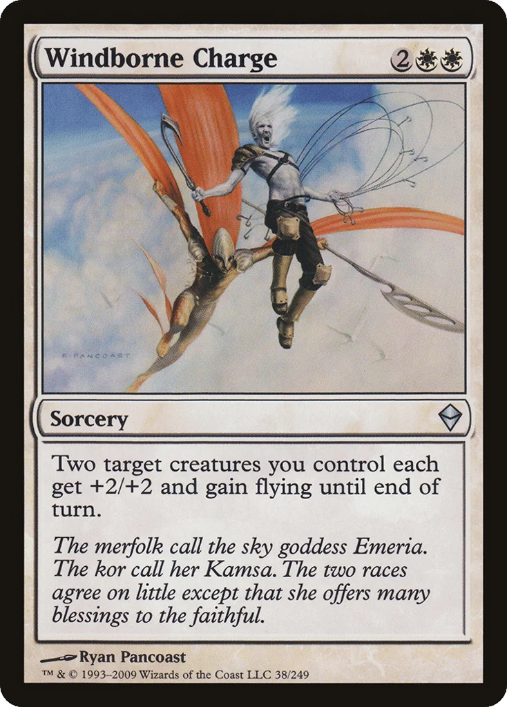 Windborne Charge · Zendikar