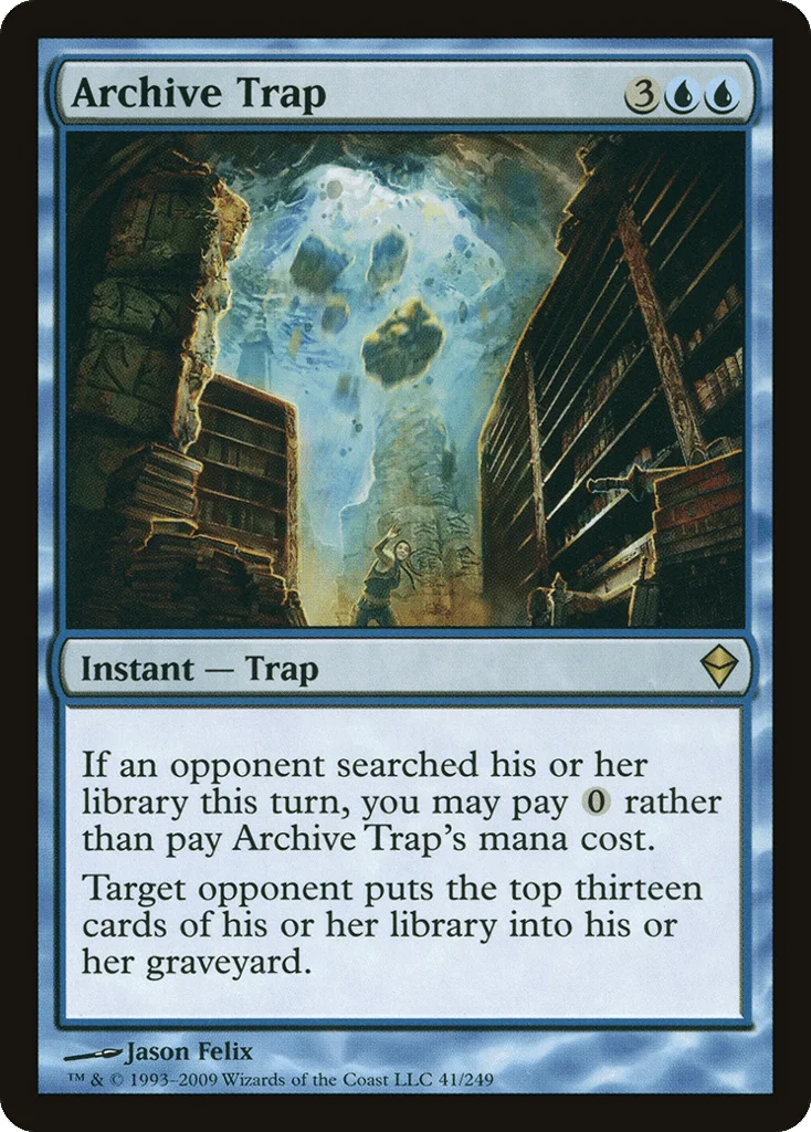 Archive Trap · Zendikar