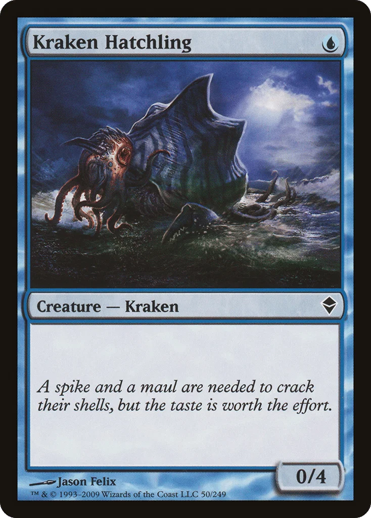 Kraken Hatchling · Zendikar