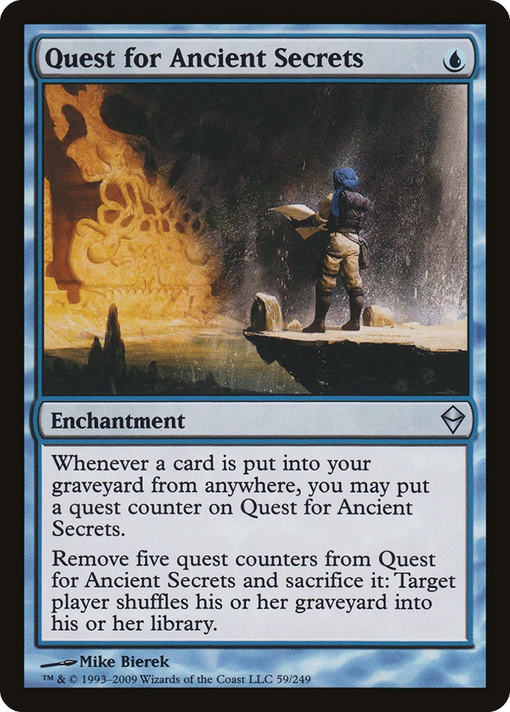 Quest for Ancient Secrets · Zendikar