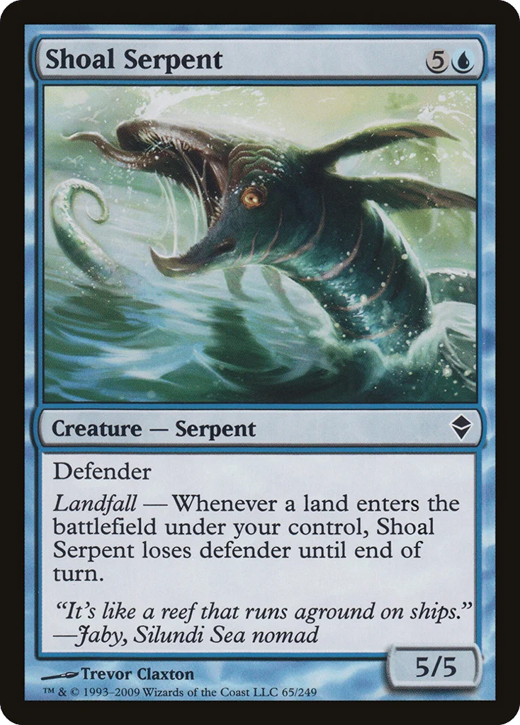 Shoal Serpent · Zendikar