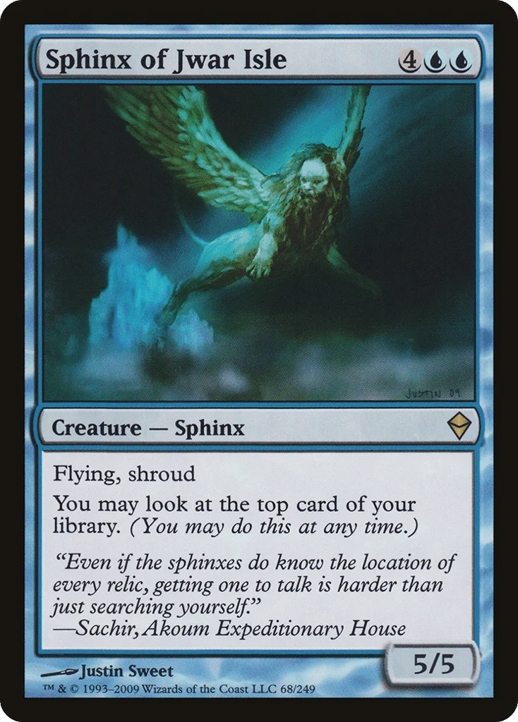 Sphinx of Jwar Isle · Zendikar