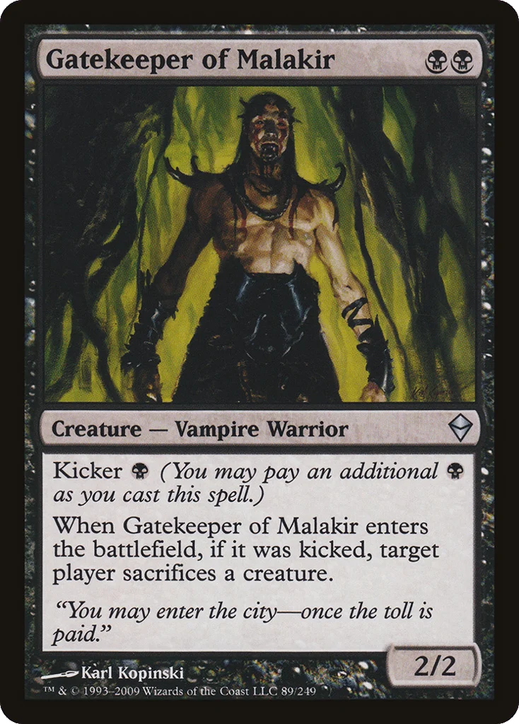 Gatekeeper of Malakir · Zendikar