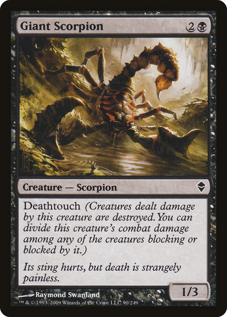 Giant Scorpion · Zendikar