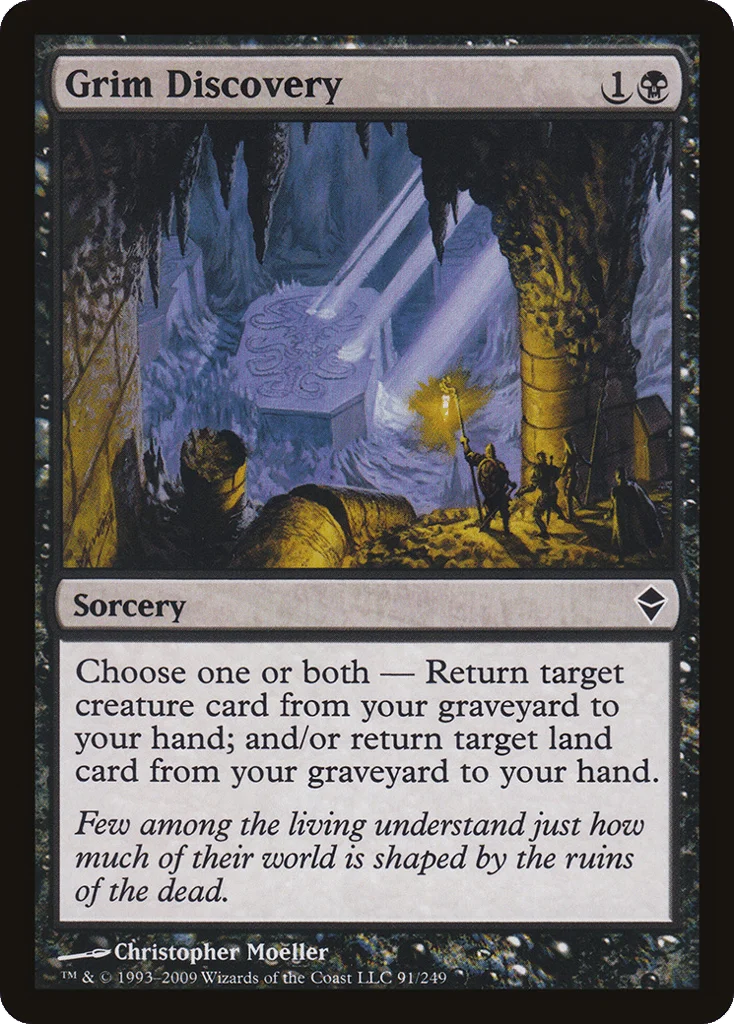 Grim Discovery · Zendikar