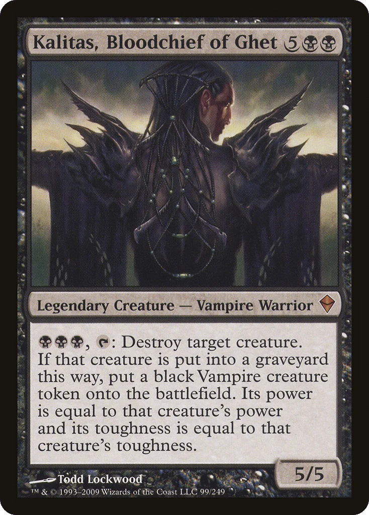 Kalitas, Bloodchief of Ghet · Zendikar