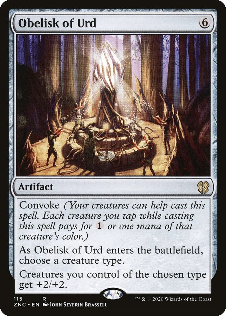 Obelisk of Urd · Zendikar Rising Commander