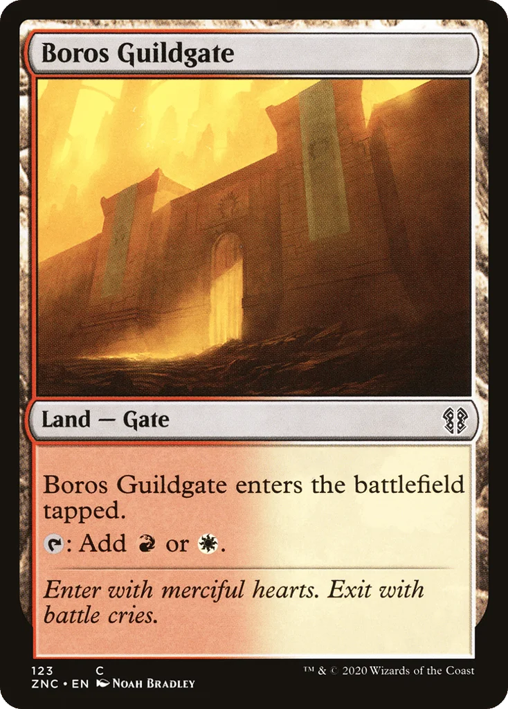 Boros Guildgate · Zendikar Rising Commander