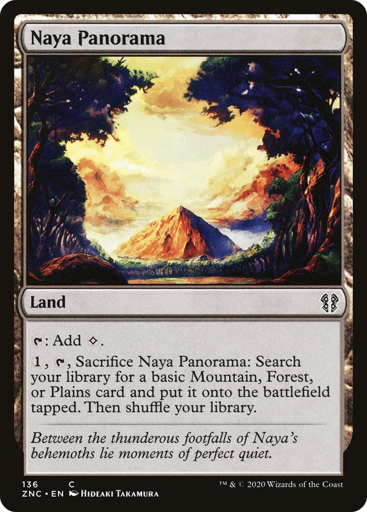 Naya Panorama · Zendikar Rising Commander