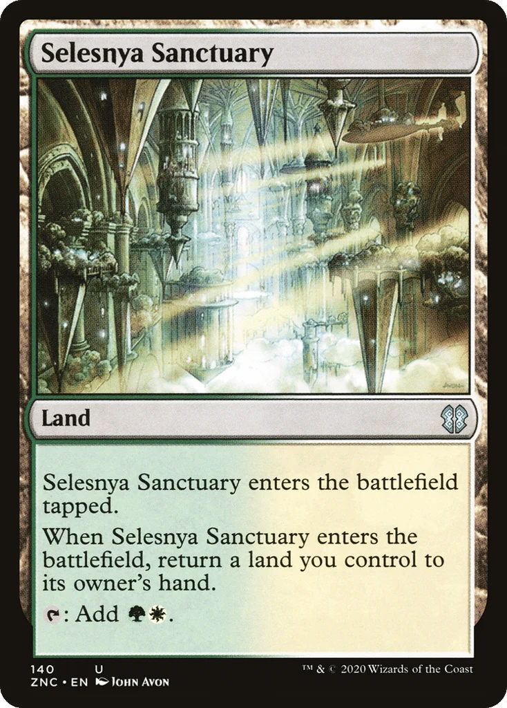 Selesnya Sanctuary · Zendikar Rising Commander