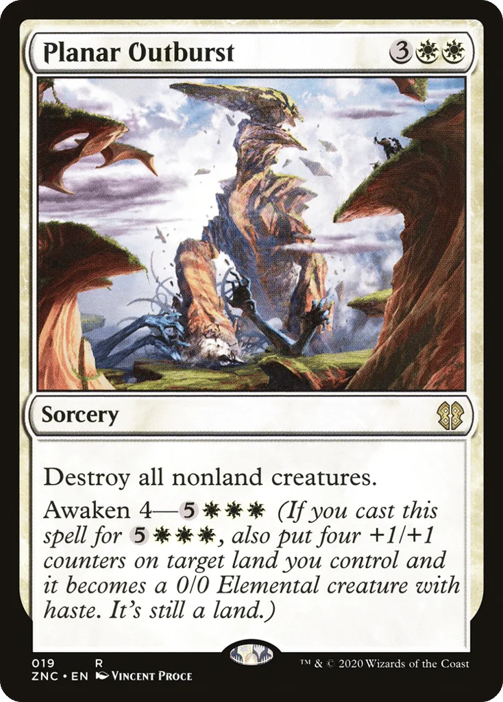 Planar Outburst · Zendikar Rising Commander