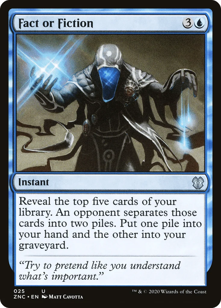 Fact or Fiction · Zendikar Rising Commander