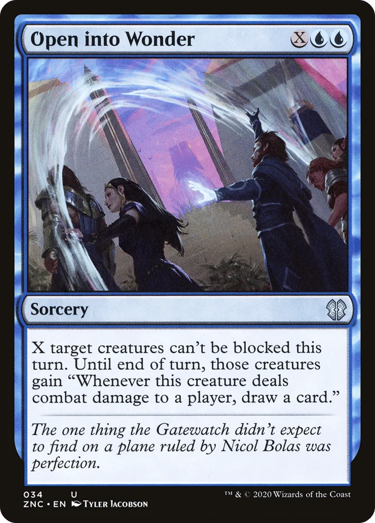 Open into Wonder · Zendikar Rising Commander