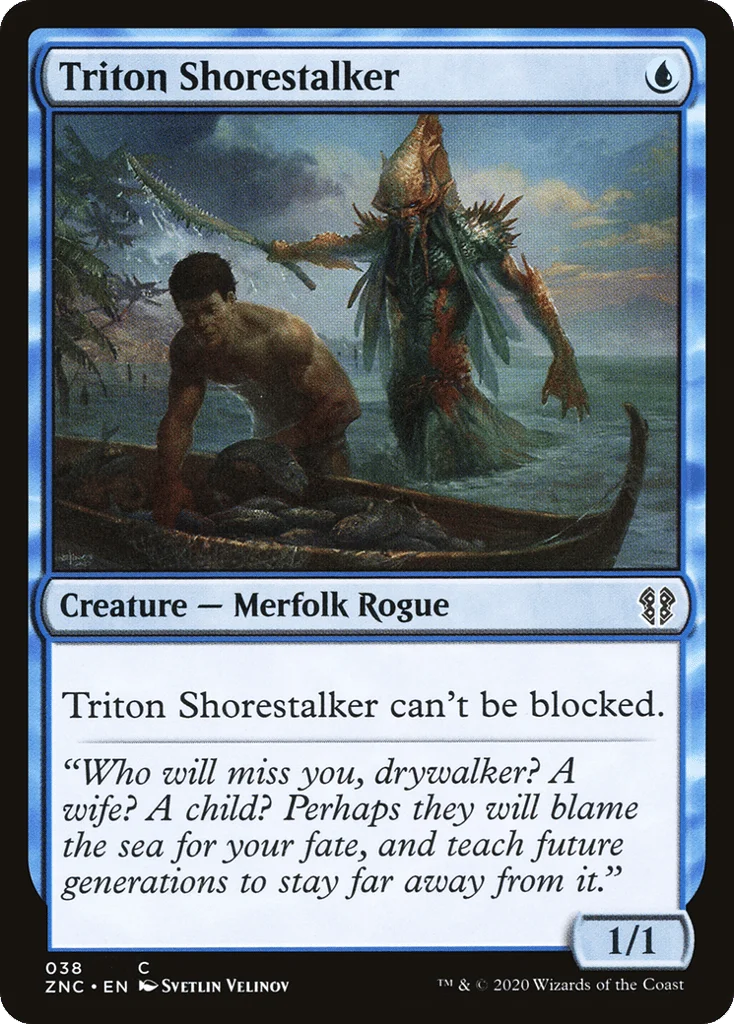Triton Shorestalker · Zendikar Rising Commander