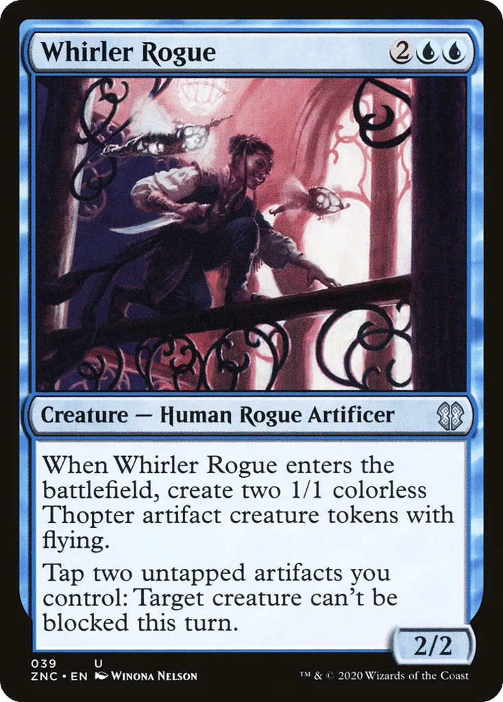 Whirler Rogue · Zendikar Rising Commander