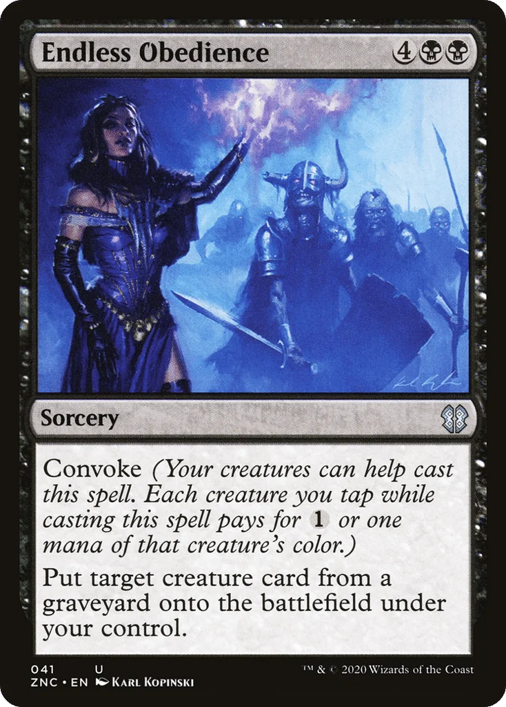 Endless Obedience · Zendikar Rising Commander