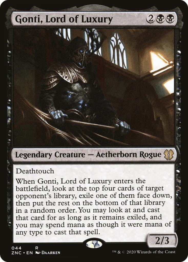 Gonti, Lord of Luxury · Zendikar Rising Commander