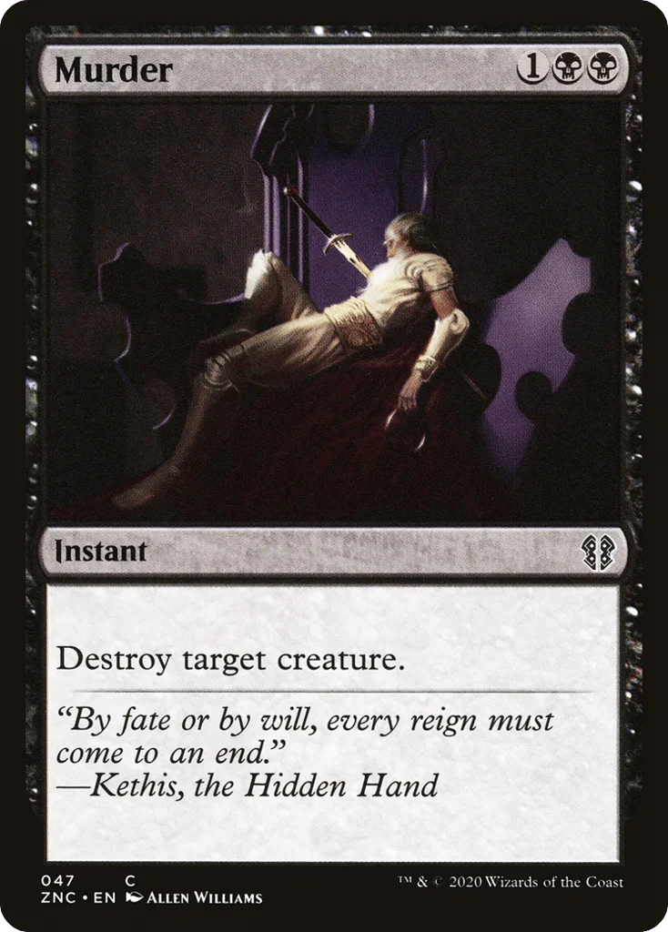Murder · Zendikar Rising Commander