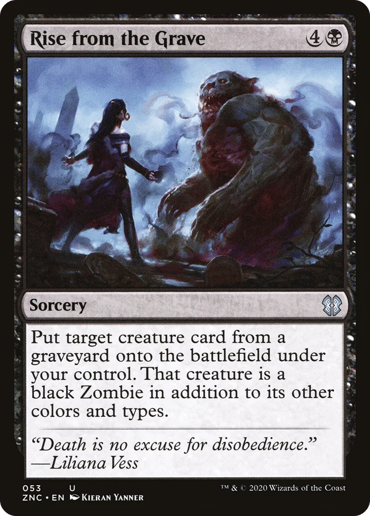 Rise from the Grave · Zendikar Rising Commander