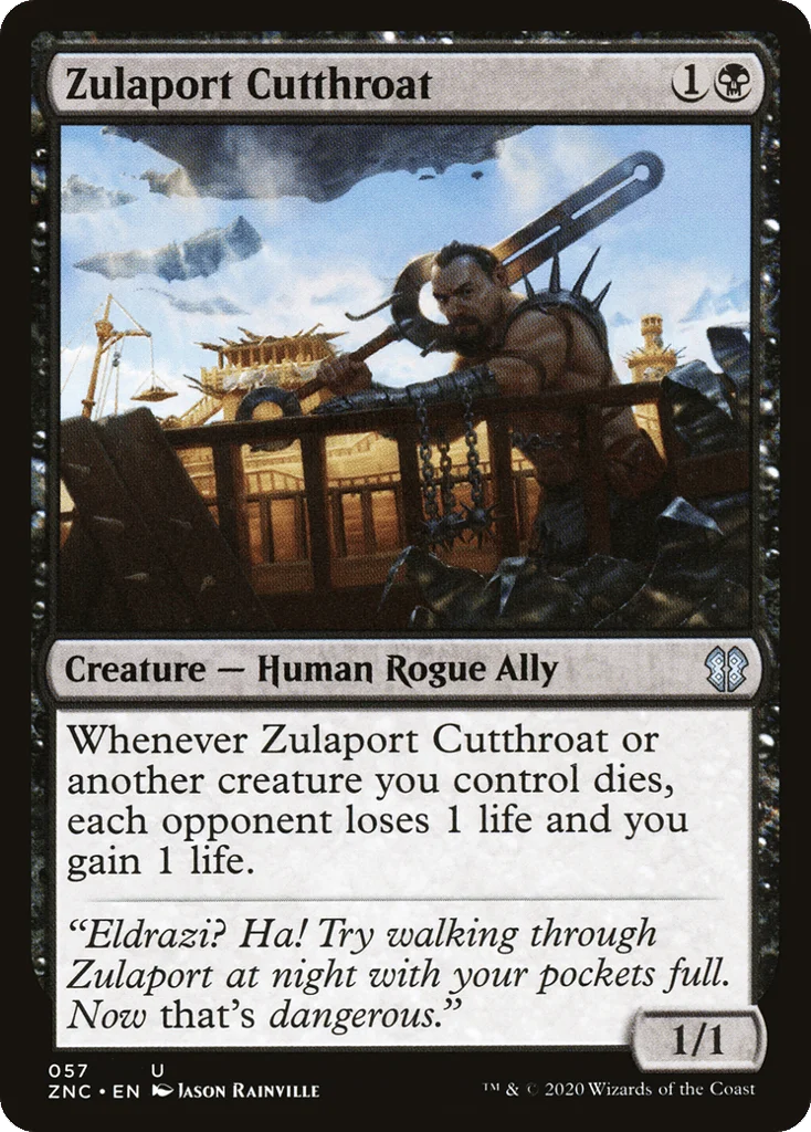 Zulaport Cutthroat · Zendikar Rising Commander