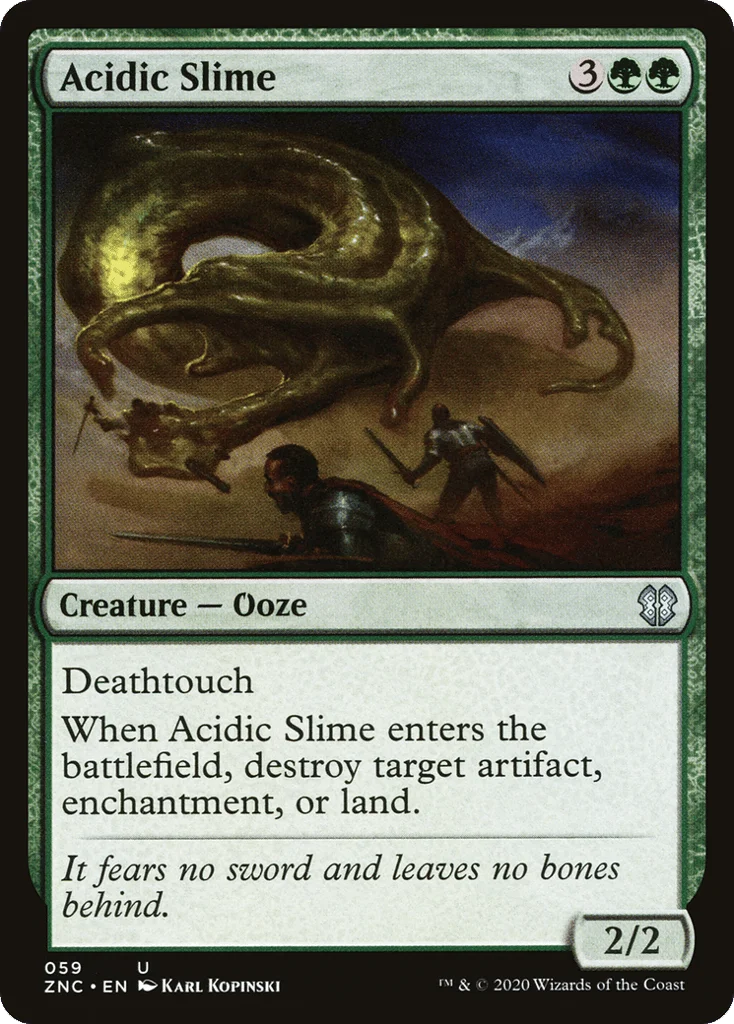 Acidic Slime · Zendikar Rising Commander