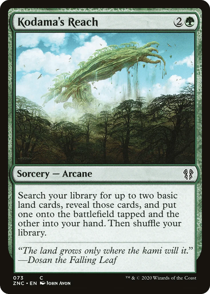 Kodama's Reach · Zendikar Rising Commander