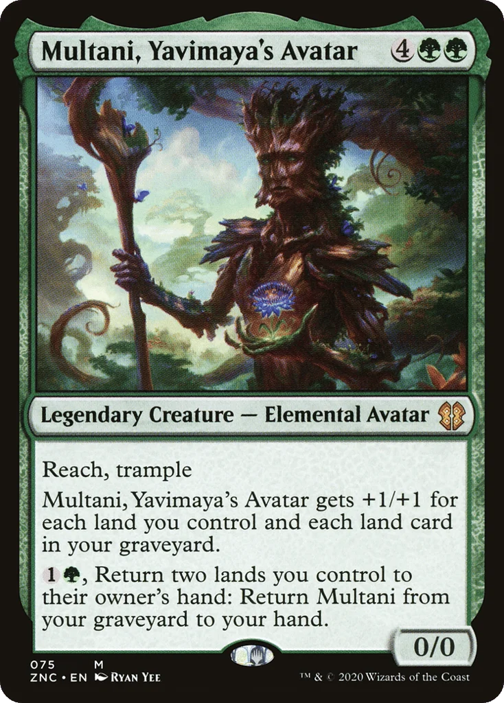 Multani, Yavimaya's Avatar · Zendikar Rising Commander