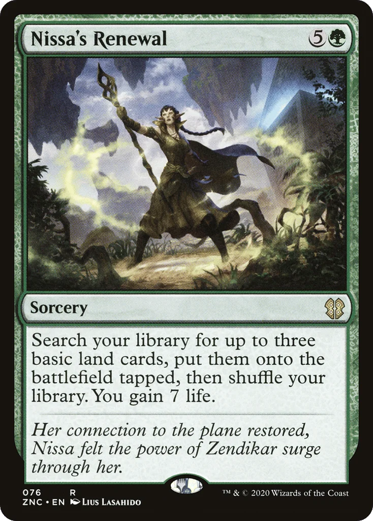 Nissa's Renewal · Zendikar Rising Commander