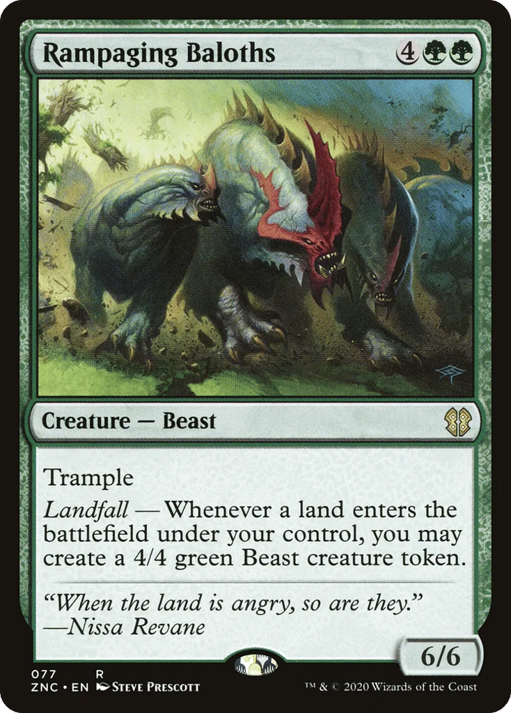 Rampaging Baloths · Zendikar Rising Commander