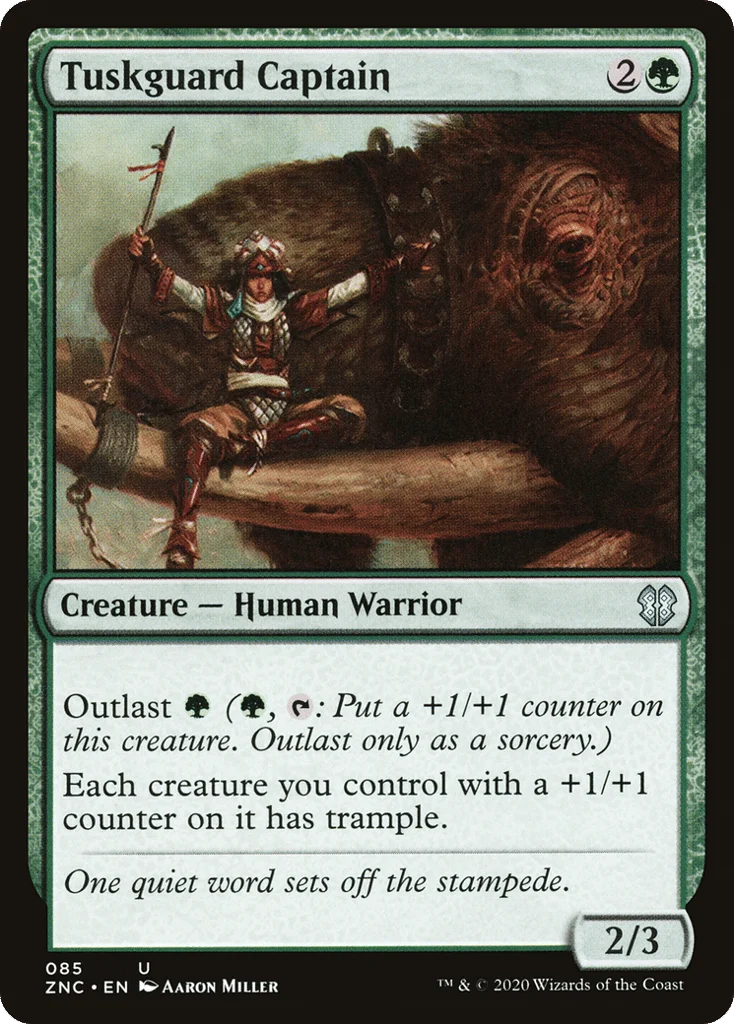 Tuskguard Captain · Zendikar Rising Commander