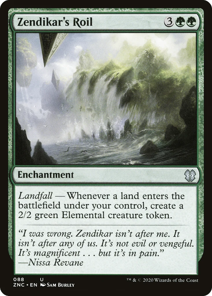 Zendikar's Roil · Zendikar Rising Commander