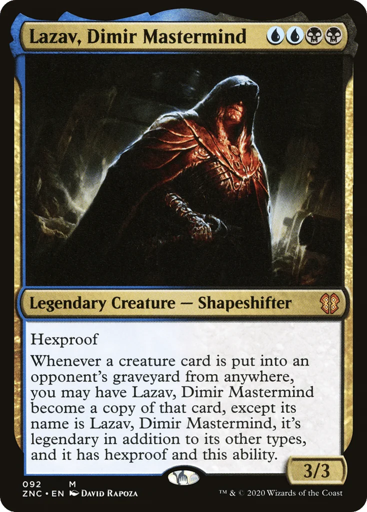 Lazav, Dimir Mastermind · Zendikar Rising Commander
