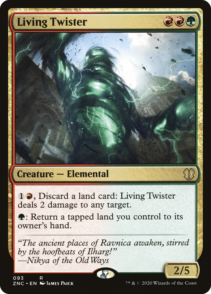 Living Twister · Zendikar Rising Commander