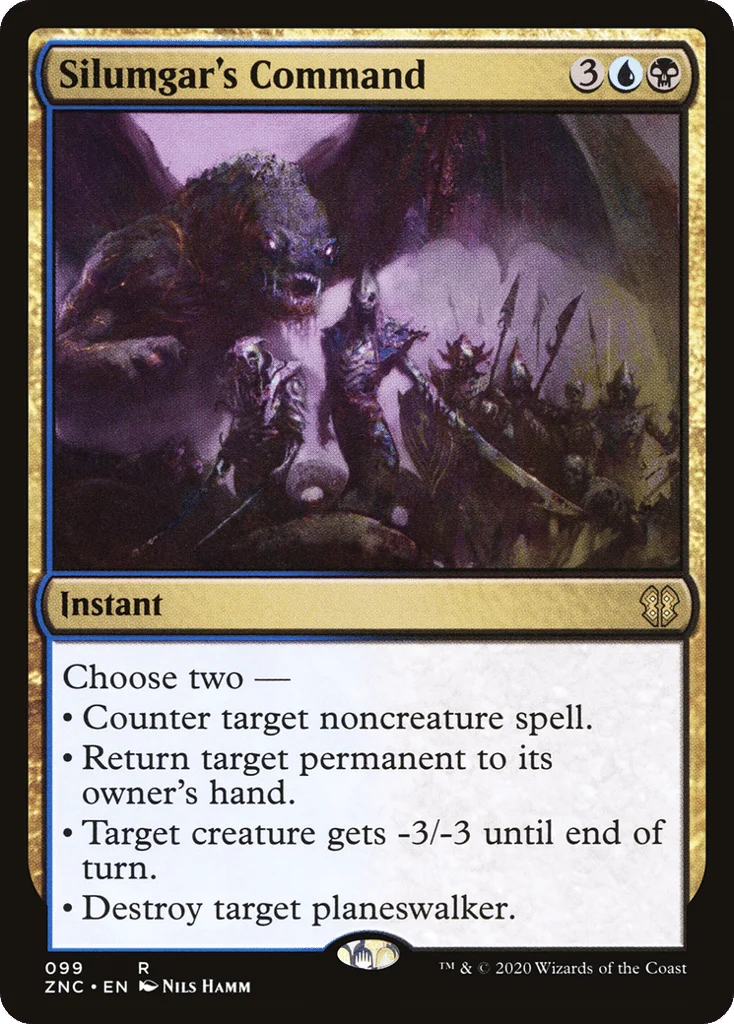 Silumgar's Command · Zendikar Rising Commander